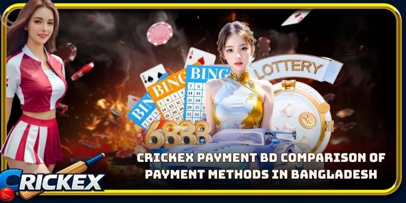 Alt: crickex payment bd comparison of payment methods in Bangladesh