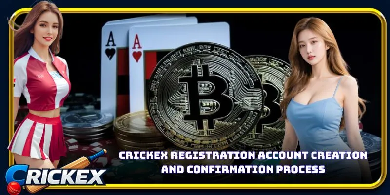 Alt: crickex registration account creation and confirmation process