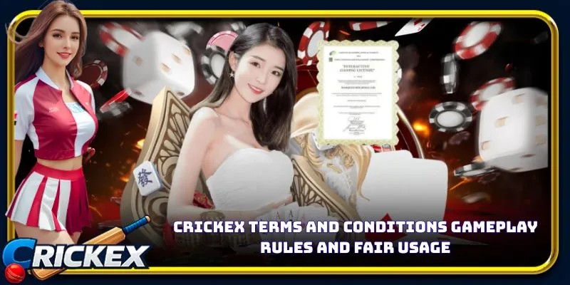 Alt: crickex terms and conditions gameplay rules and fair usage