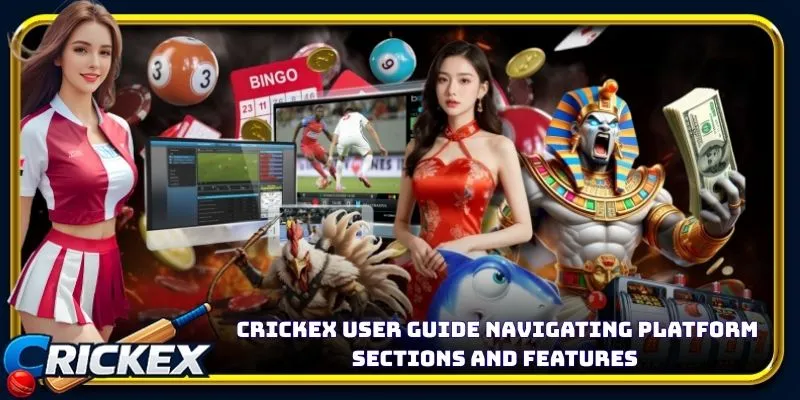 Alt: crickex user guide navigating platform sections and features